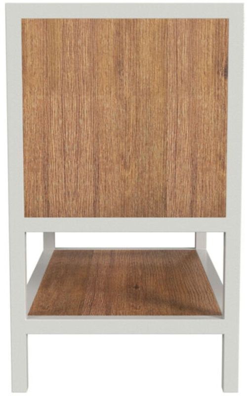 Intercon Midtown Youth White/Monarca Youth Nightstand-2