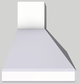 Vent-A-Hood® 48" White Wall Hood-1