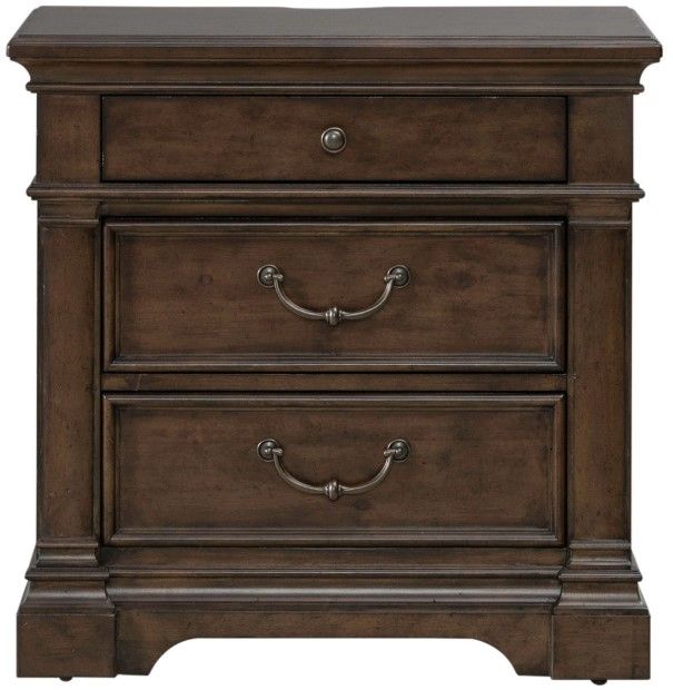 Liberty Furniture Arden Road Satin Cherry Nightstand-2