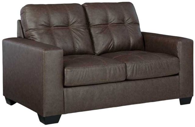 Benchcraft® Barlin Mills Umber Loveseat-0