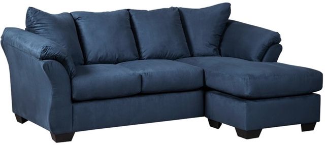 Signature Design by Ashley® Darcy 2-Piece Blue Living Room Set-1