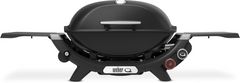 Weber® Q 2800N+ 2-Burner Midnight Black Tabletop Liquid Propane Gas Grill