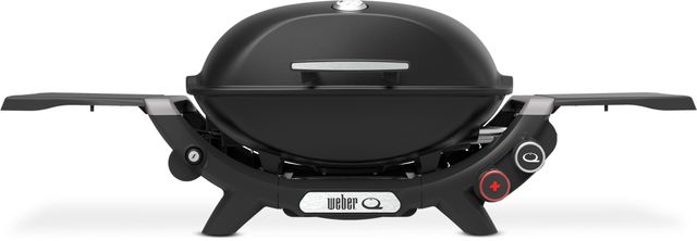 Weber® Q 2800N+ 2-Burner Midnight Black Tabletop Liquid Propane Grill-0