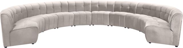 Meridian Furniture Limitless 10-Piece Cream Modular Sectional-1