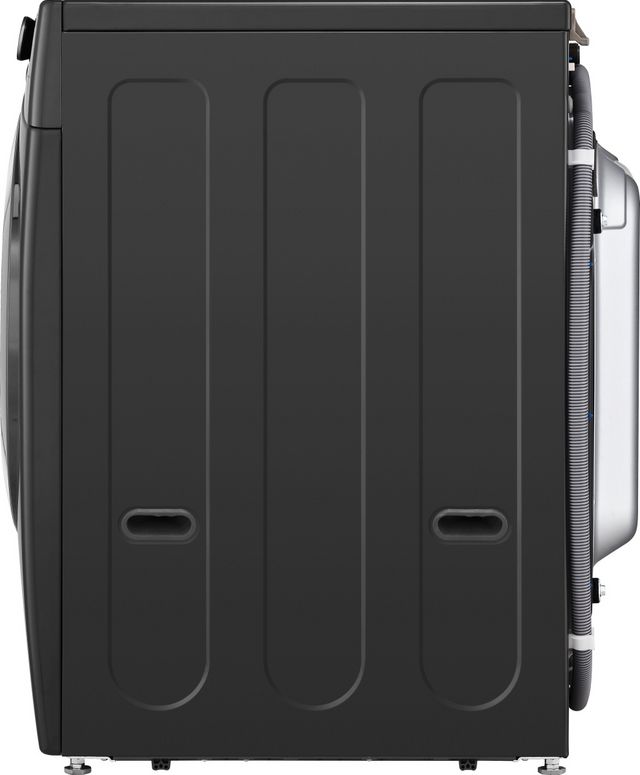 LG Middle Black Front Load Laundry Pair-5