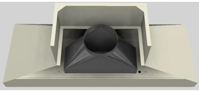 Vent-A-Hood® 66" Biscuit Euro-Style Wall Mounted Range Hood-2