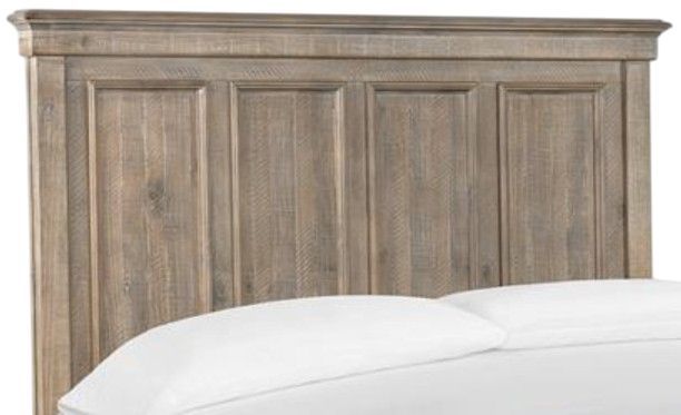 Magnussen Home® Lancaster Dovetail Gray King Panel Headboard-0
