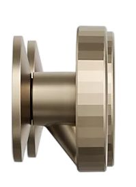 KOHLER® Components® Vibrant Brushed Bronze Bathroom Sink Faucet Industrial Handle Trim-1