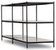 Magnolia Home by Joanna Gaines Lily Black/Hammered Gray Console Table-2
