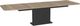Amisco Customizable Lucarelli 120" Rectangular Extendable Table with 1" Birch Veneer Top, Radius Corners and 1 Leaf-1