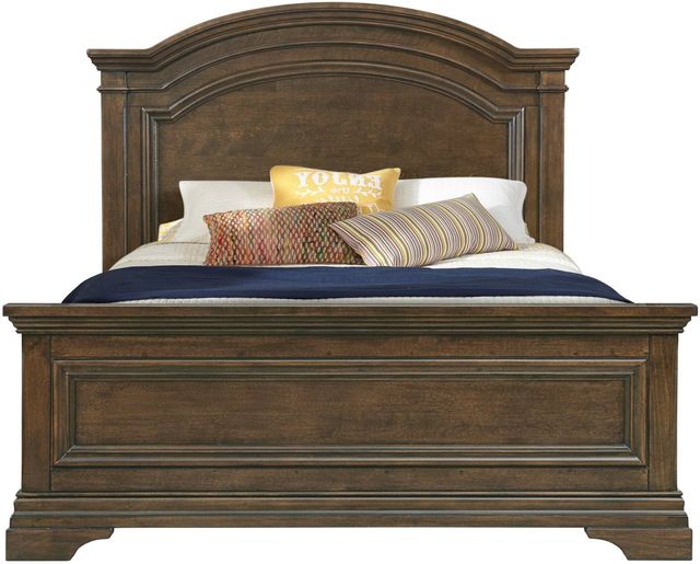 Westwood Design Olivia Rosewood Youth Full Panel Bed-2