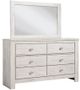 Signature Design by Ashley® Paxberry Whitewash Bedroom Mirror-2