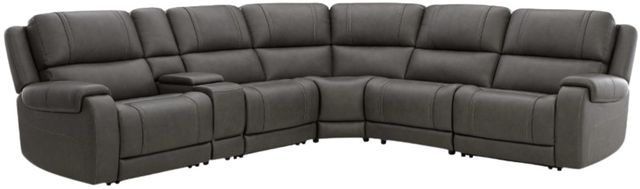 Signature Design by Ashley® 5Z-Harrenhurst 6-Piece Anchor Modular Power Reclining Sectional-0