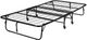 dhp furniture® Levy Black Twin Cot with 5" Mattress-1