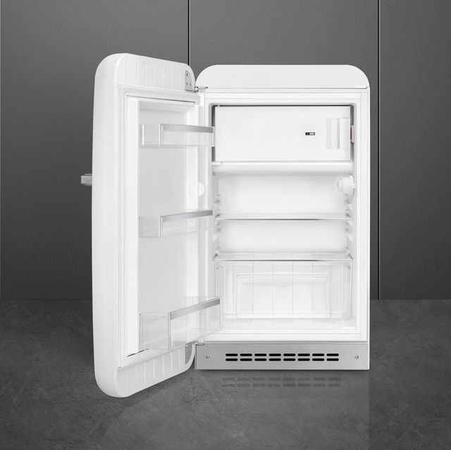 Smeg Retro Style 21" 4.5 Cu. Ft. White Compact Refrigerator-3