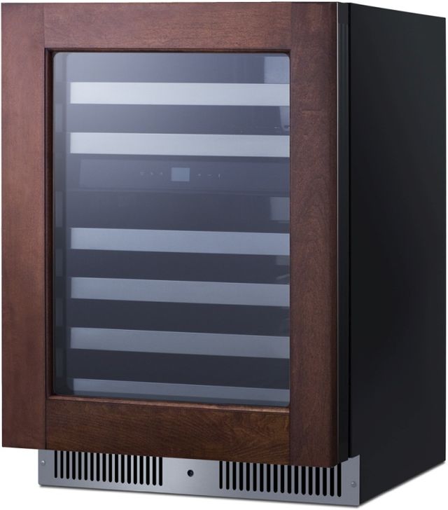 Summit® 24" Panel Ready Built-In Wine Cooler-1