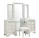 Furniture of America® Stella Mia Creamy White Vanity Set-0