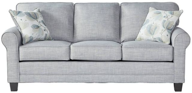 Hughes Furniture® 3700 Rumble Smoke Queen Sleeper-1