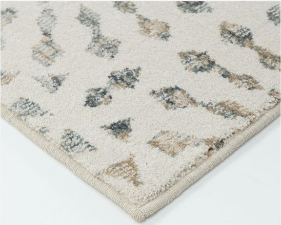 Orian Riverstone Spoole White 5'x8' Area Rug-2