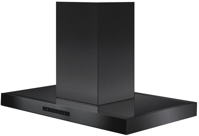 ZLINE 36" Black Stainless Steel Convertible Island Mount Range Hood-3