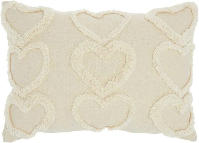 Nourison Home™ Lifestyles Cream 14" Throw Pillow-0