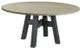 Kincaid Furniture Trails Layton Sandstone 52" Round Dining Table with Black Base-0