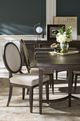 Universal Explore Home™ Montclair Cocoa/Silken Fog Oval Side Chair-1