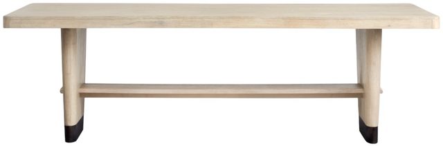 Magnussen Home® Sunset Cove Sanibel Brown Trestle Dining Table-2