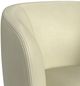 Elements International Vito Pebble Cream Swivel Chair-5
