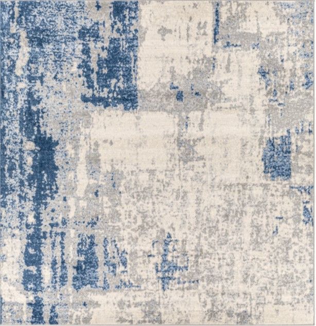 Surya Monaco Ivory/Navy 4'x6' Area Rug-2