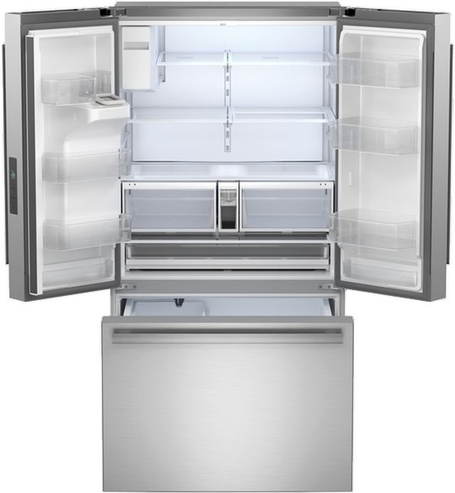 Sharp® 36 in. 28.9 Cu. Ft. Stainless Steel French Door Refrigerator-14
