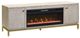 Martin Furniture Vancouver Greige 80" Fireplace TV Stand-0