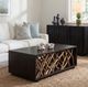 Uttermost® Teak Maze Walnut Coffee Table-1