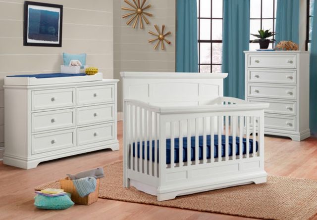 Westwood Design Highland Park White Convertible Crib-1