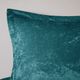 Olliix by Intelligent Design Felicia Teal Full/Queen Velvet Comforter Set-5