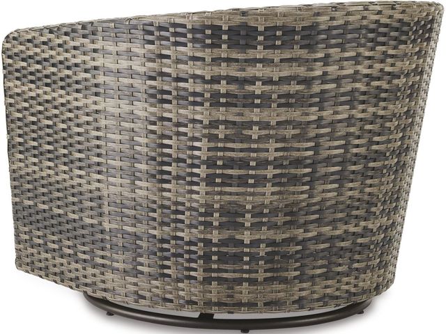 Signature Design by Ashley® Coulee Mills Brown Swivel Lounge with Cushion-1