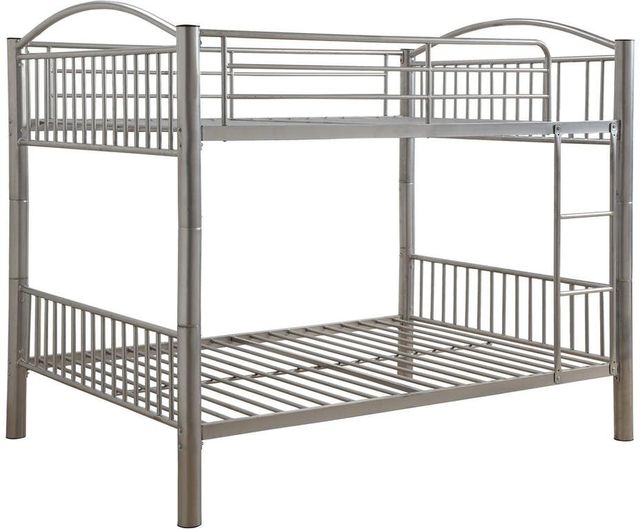 ACME Furniture Cayelynn Silver Full Over Full Bunk Bed-0