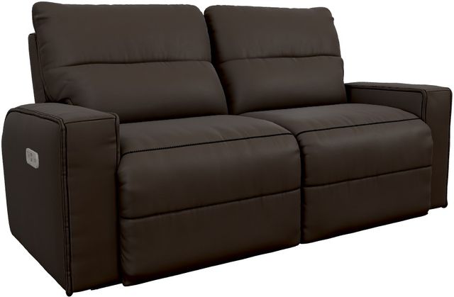 La-Z-Boy® Maddox Sable Power Reclining 2-Seat Sofa with Headrest and Lumbar-0