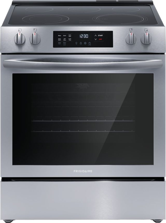 Frigidaire® 30" Stainless Steel Freestanding Electric Range-0