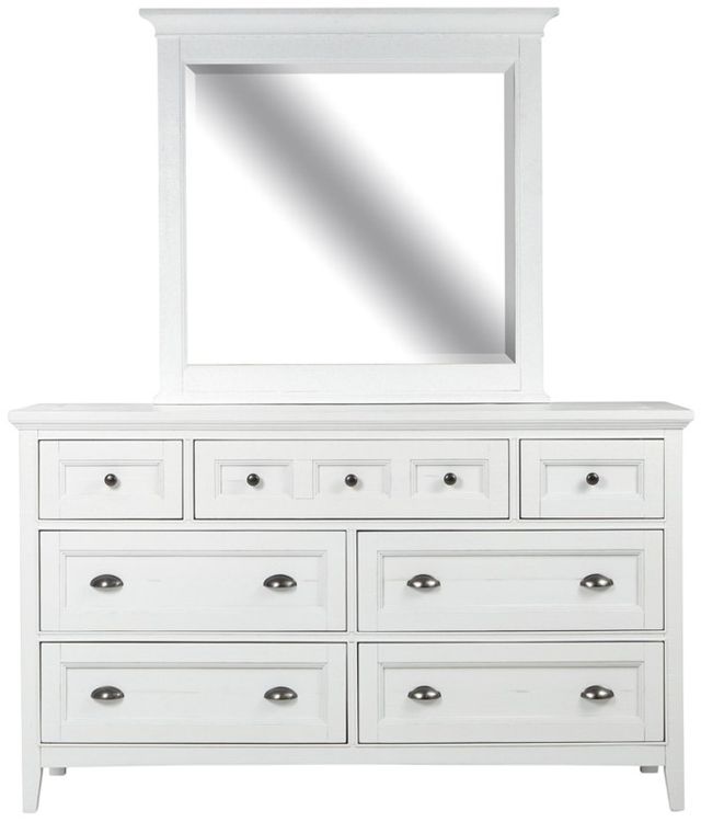 Magnussen Home® Heron Cove Chalk White Dresser and Mirror-1