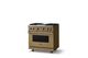 Viking® 5 Series 36" Golden Hour Pro Style Gas (NG) Range with Brushed Brass Trim-2