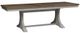 Liberty Furniture Farmhouse Reimagined Chestnut Trestle Table with Antique White Base-1
