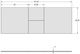 Amisco Customizable Burton 108" Rectangular Extendable Table with 1" Walnut Veneer Top and 1 Leaf-2