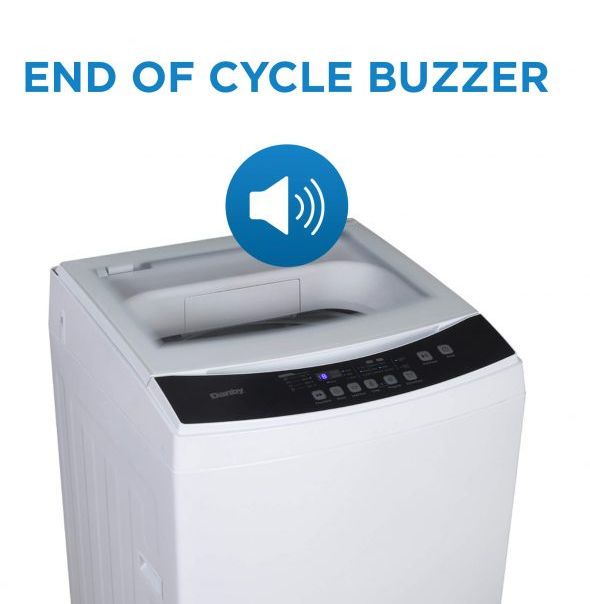 Danby® 3.0 Cu. Ft. White Top Load Washer-4
