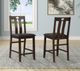 Bernards Bristol 5-Piece Medium Brown Counter Set-1