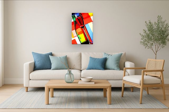 Classy Living Spectrum Refractions Wall Art-1