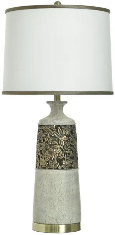 Stylecraft Patras Cream Table Lamp-0