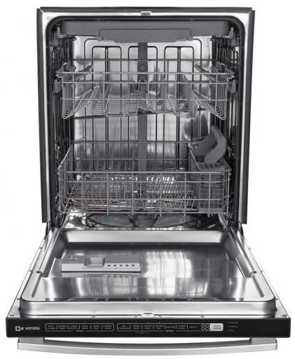 Verona® 24" Stainless Steel Built In Dishwasher-1