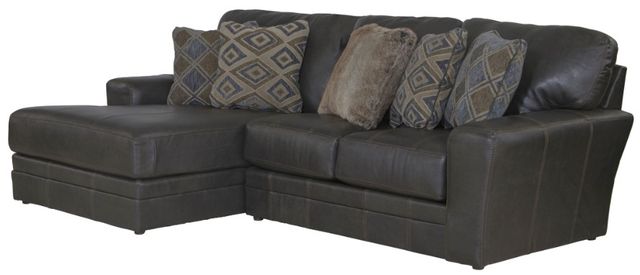 Jackson Furniture Denali 2-Piece Steel Left-Arm Facing Loveseat Sectional and Chaise-0