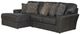 Jackson Furniture Denali 2-Piece Steel Left-Arm Facing Loveseat Sectional and Chaise-0